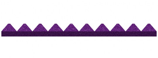 Saturn Pyramid  SP600-50 Side Purple